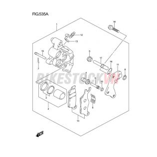 FIG-535A_NGÀM PHANH TRƯỚC