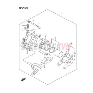 FIG-555A_NGÀM PHANH SAU