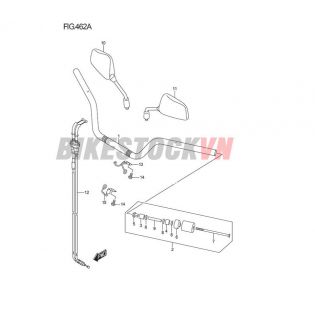 FIG-462A_ỐNG TAY LÁI/ GƯƠNG