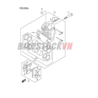 FIG-535A_NGÀM PHANH TRƯỚC