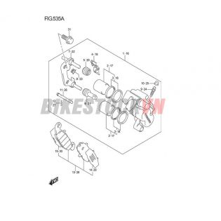 FIG-535A_NGÀM PHANH TRƯỚC