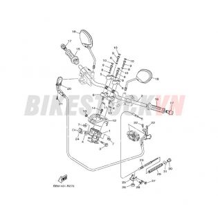 STEERING HANDLE & CABLE (BB92)