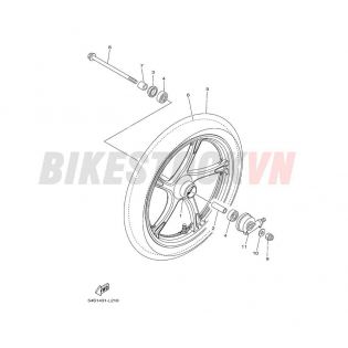 FRONT WHEEL FOR CAST WHEEL (BB93)