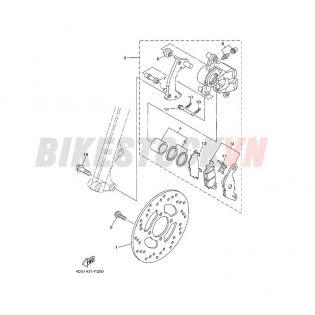 FRONT BRAKE CALIPER(4D04/05)