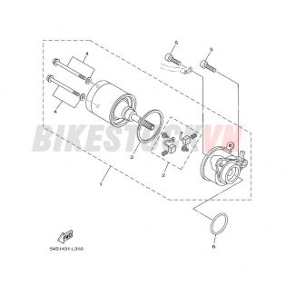 STARTING MOTOR  (1YC5/6/7)