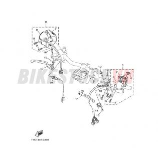 SWITCH & LEVER FOR DISK BRAKE(1YC1)