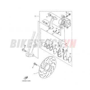 FRONT BRAKE CALIPER(20BA/BB)