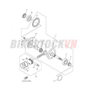 CRANKSHAFT & PISTON