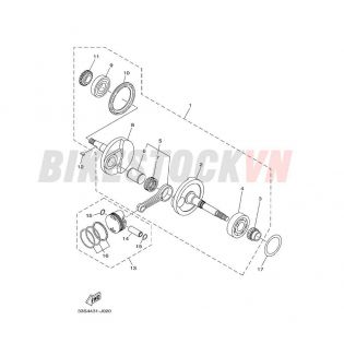 CRANKSHAFT & PISTON