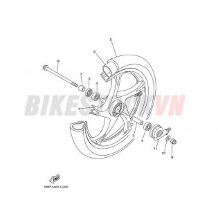 FRONT WHEEL FOR CAST WHEEL (33SA)