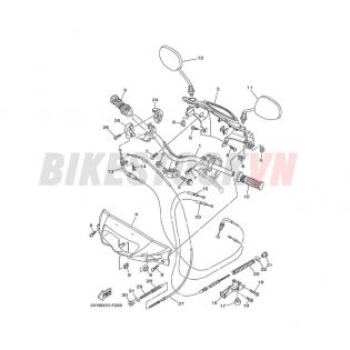 STEERING HANDLE & CABLE(5VVD)
