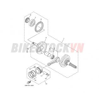 CRANKSHAFT & PISTON(19S1/S2/31P1)