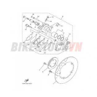 REAR BRAKE CALIPER