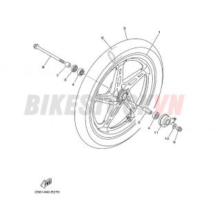FRONT WHEEL FOR CAST WHEEL (1FPD)