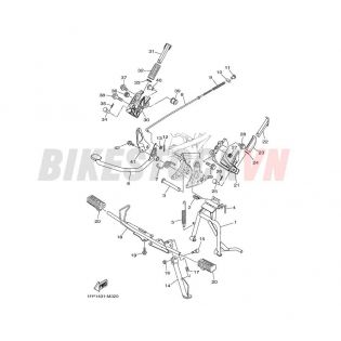 STAND & FOOTREST (1FPA/B/C/D)