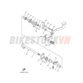 SHIFT SHAFT (50P1/S1/S2)