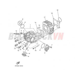 CYLINDER HEAD (50P2/S3/S4)