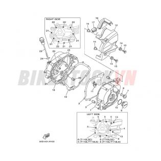 CRANKCASE COVER 1 (50P3/50S5)