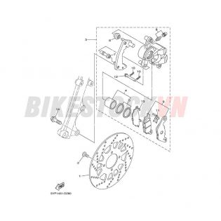 FRONT BRAKE CALIPER (2S48/49/5YP7/P8)