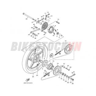 REAR WHEEL FOR CAST WHEEL(2S49)