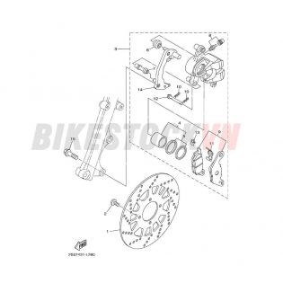 FRONT BRAKE CALIPER (2S59/A)