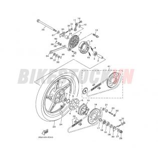 REAR WHEEL FOR CAST WHEEL(2S59)