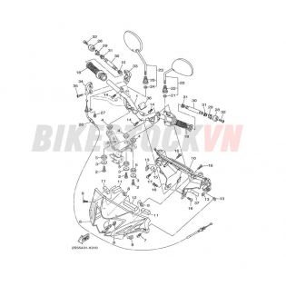 STEERING HANDLE & CABLE (2S59/A)