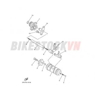 SHIFT CAM & FORK(2P0A/0B/15)