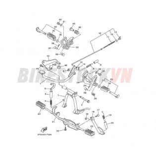 STAND & FOOTREST(2P0A/0B/15)