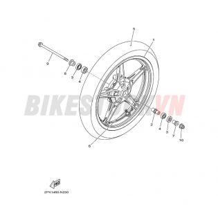 FRONT WHEEL (2PL2/2PL3)