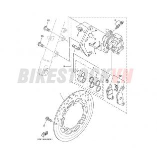 FRONT BRAKE CALIPER (2PL2/2PL3)