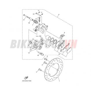 REAR BRAKE CALIPER