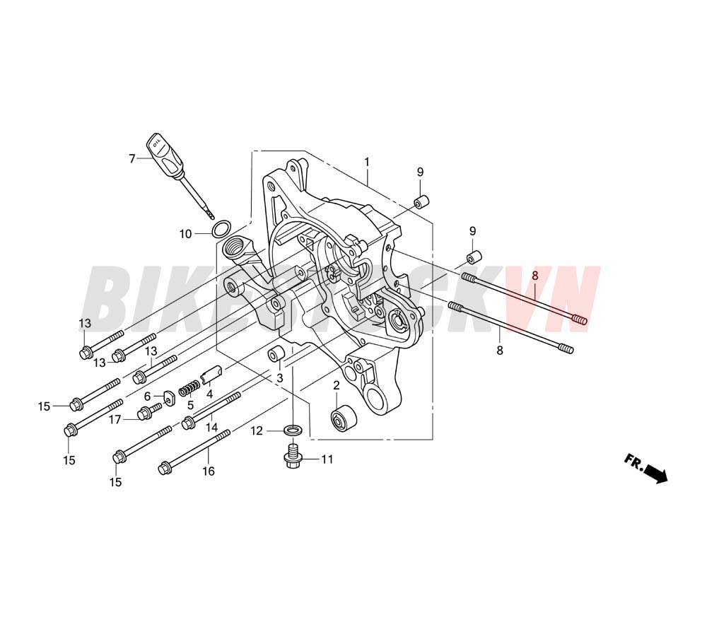 RIGHT CRANKCASE