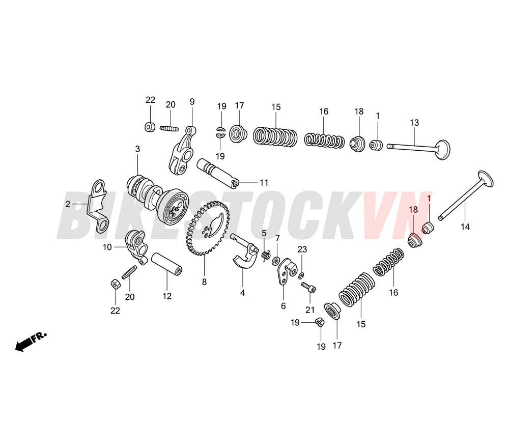 CAM SHAFT/VALVE