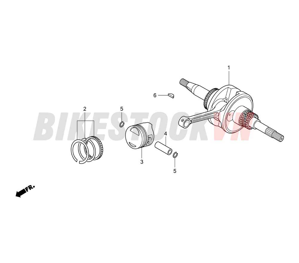 CRANKSHAFT/PISTON