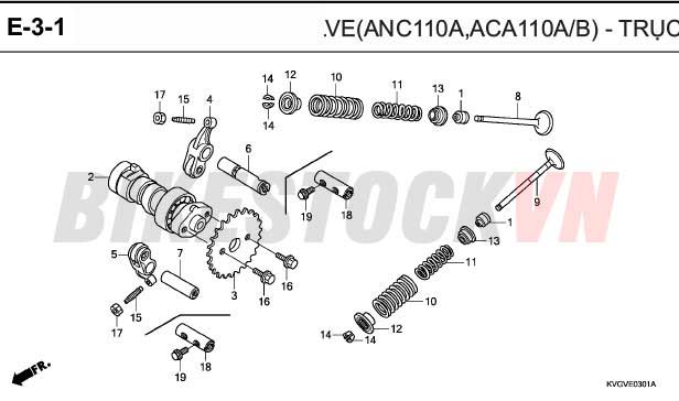 E-3-1_TRỤC CAM/XU PÁP