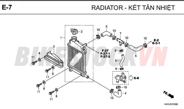 E-7_KÉT TẢN NHIỆT