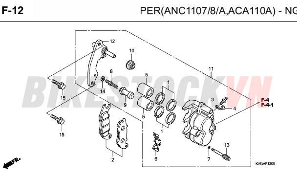 F-12_NGÀM PHANH TRƯỚC