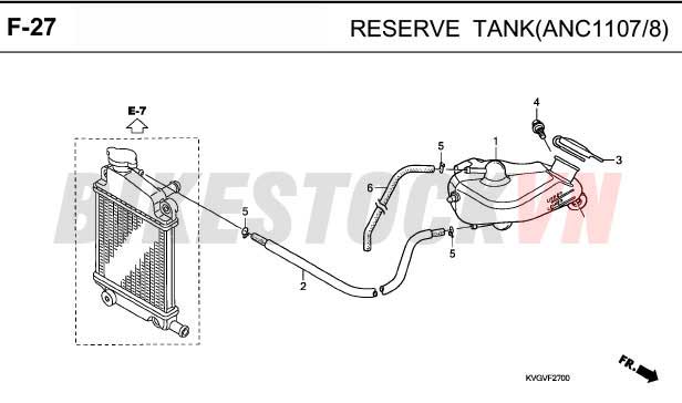 F-27_BÌNH DỰ TRỮ DUNG DỊCH LÀM MÁT