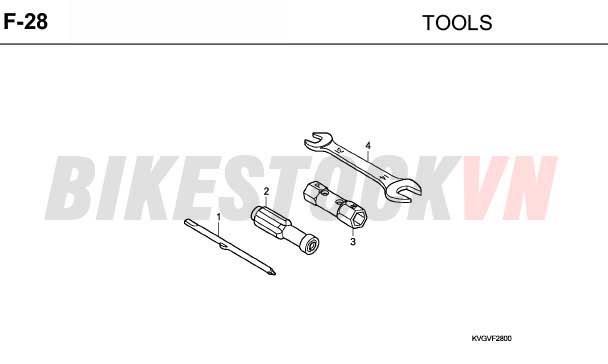 F-28_BỘ DỤNG CỤ