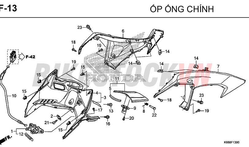 F-13_ỐP ỐNG CHÍNH