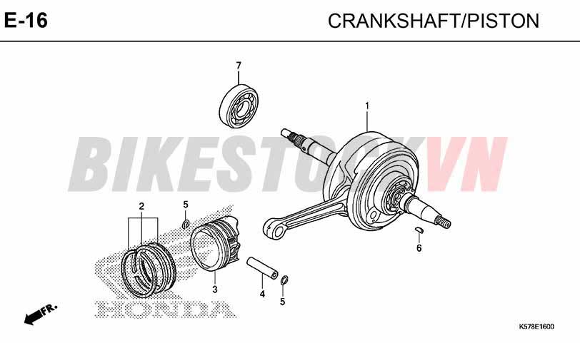 E16_TRỤC CƠ/ PISTON