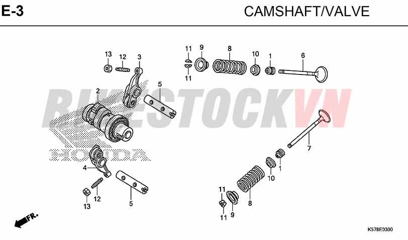 E3_TRỤC CAM/XU PÁP