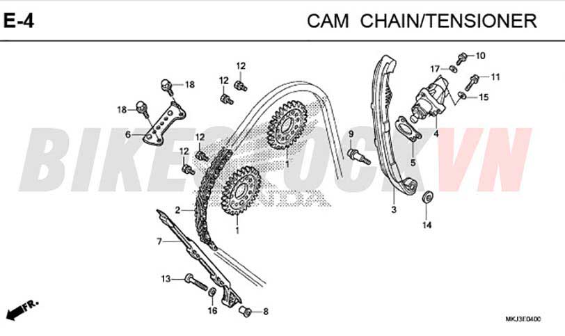 E-4_XÍCH CAM/TĂNG XÍCH CAM