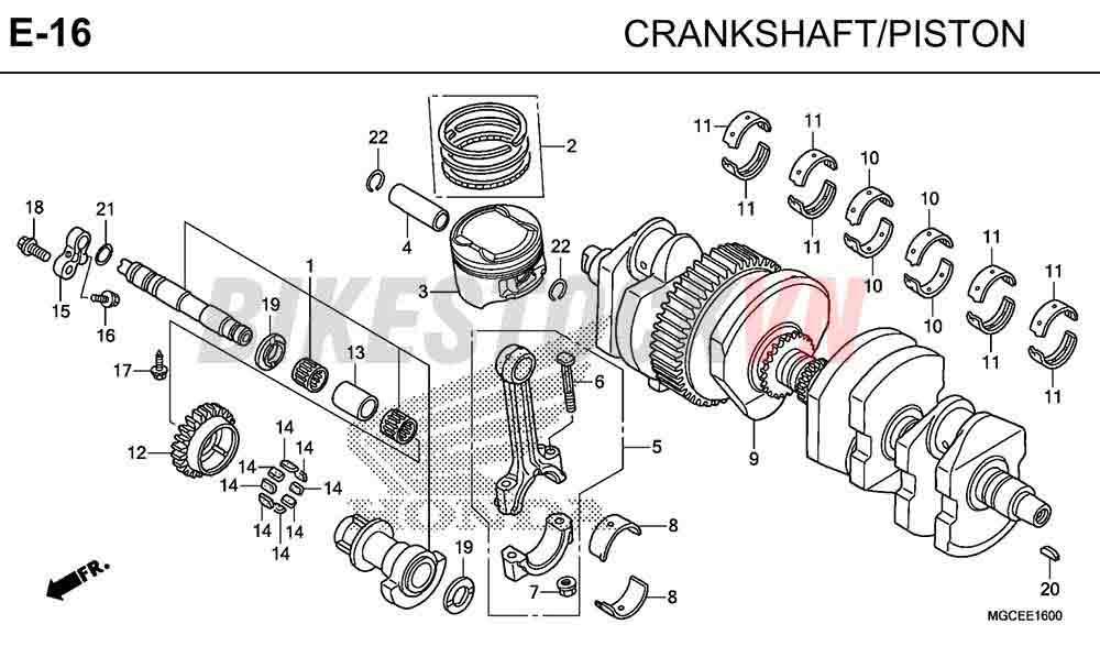 E-16_TRỤC CƠ/ PISTON
