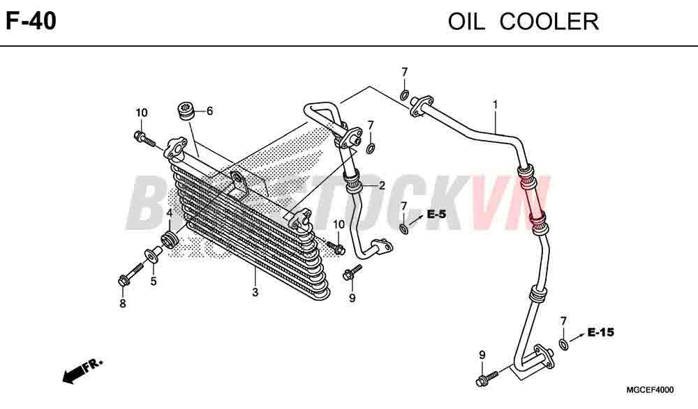 F-40_KÉT TẢN NHIỆT
