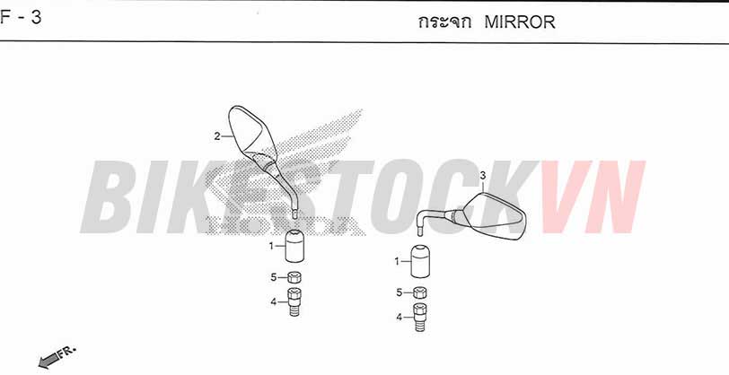 F-3_GƯƠNG CHIẾU HẬU