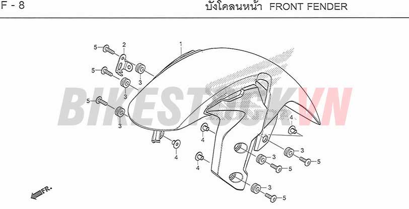 F-8_CHẮN BÙN TRƯỚC