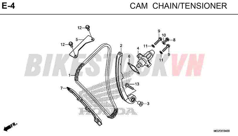 E-4_XÍCH CAM/TĂNG XÍCH CAM