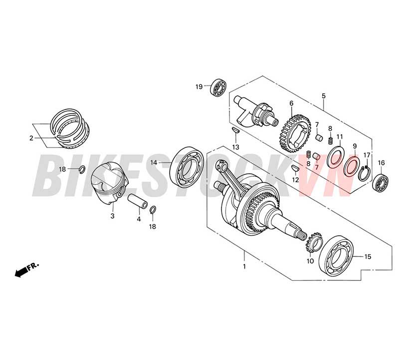 E-15_TRỤC CƠ/PISTON